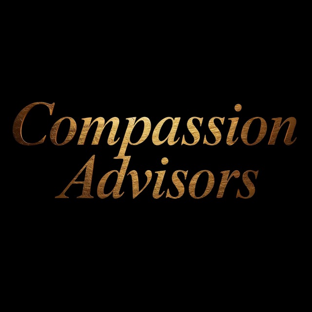 Compassion Advisors gold script logo